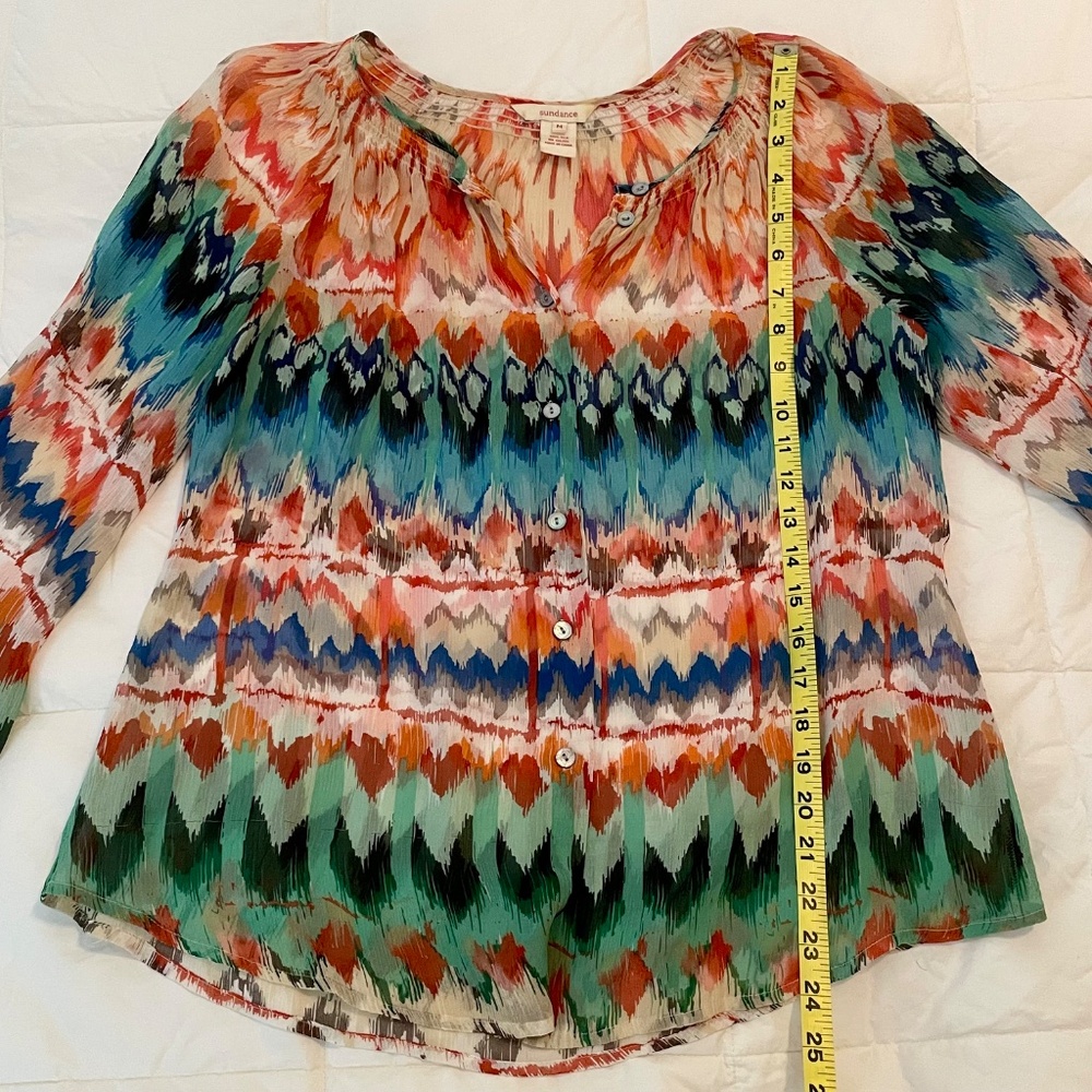 Sundance Silk Blouse - Picture 6 of 10